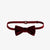 Nœud papillon ajustable rouge en velours, bébé et enfant || Red adjustable bow tie in velvet, baby and child